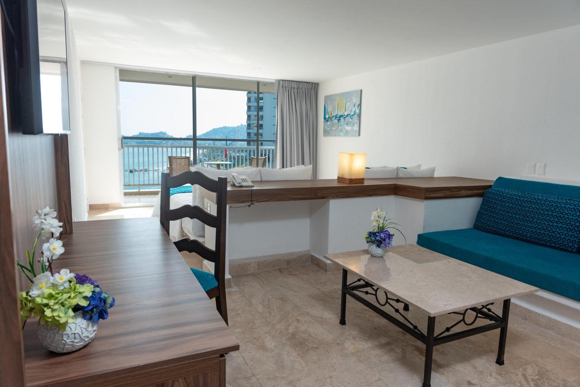 Ritz Acapulco All Inclusive Ngoại thất bức ảnh A typical room at the hotel
